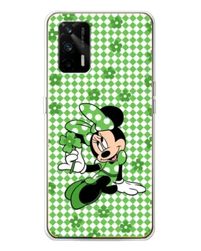Чехол для Realme GT 5G с картинкой «Mickey в клетку»