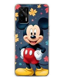 Чехол для Realme GT 5G с картинкой «Осенний Mickey Mouse»