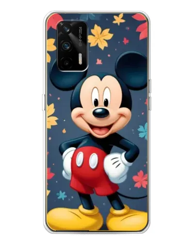Чехол для Realme GT 5G с картинкой «Осенний Mickey Mouse»