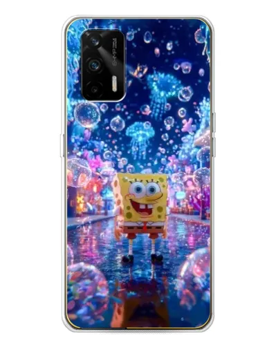 Чехол для Realme GT 5G с картинкой «Неоновый океан»
