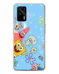 Чехол для Realme GT 5G с картинкой «Веселые пузырьки»