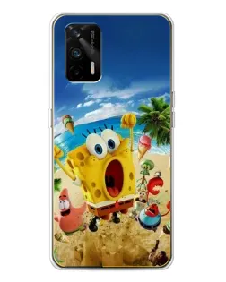 Чехол для Realme GT 5G с картинкой «Развлечения на пляже»