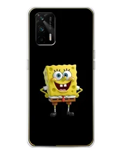Чехол для Realme GT 5G с картинкой «Классический Губка Боб»