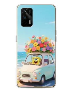 Чехол для Realme GT 5G с картинкой «Автомобильное путешествие»