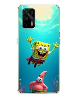 Чехол для Realme GT 5G с картинкой «Спанч Боб под водой» Чехол для Realme GT 5G с картинкой «Спанч Боб под водой»