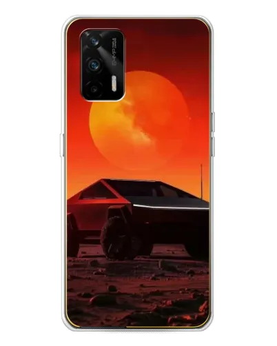 Чохол для Realme GT 5G з картинкою «Cybertruck на Марсі»