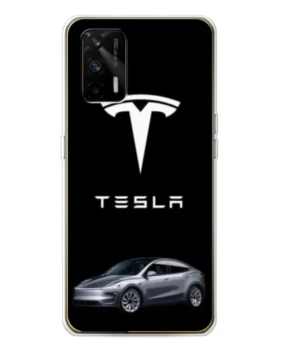 Чохол для Realme GT 5G з картинкою «Tesla Model Y»