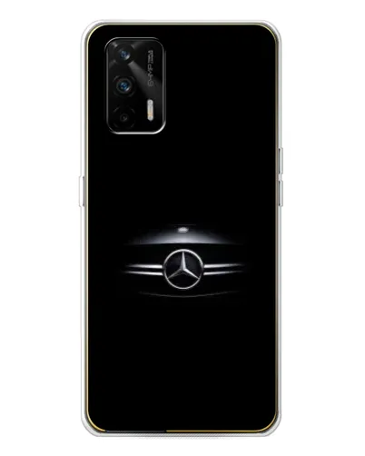 Чехол для Realme GT 5G с картинкой «Mercedes — абстрактные линии»