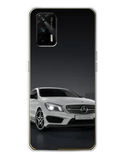 Чехол для Realme GT 5G с картинкой «Mercedes AMG GT Silver»
