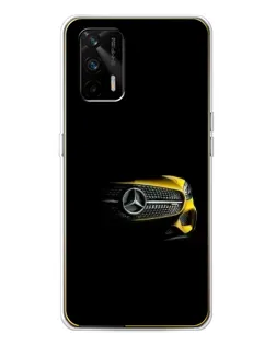 Чехол для Realme GT 5G с картинкой «Mercedes — ретро стиль»