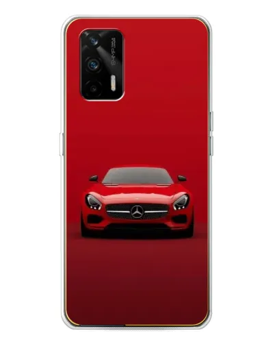 Чехол для Realme GT 5G с картинкой «Красный Mercedes AMG»