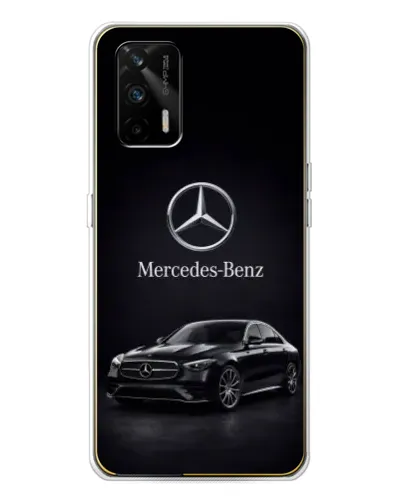 Чехол для Realme GT 5G с картинкой «Mercedes — решетка радиатора»