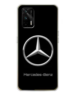 Чехол для Realme GT 5G с картинкой «Mercedes Silver Logo»