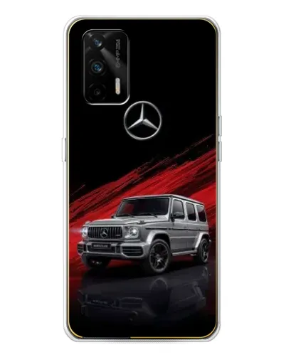 Чехол для Realme GT 5G с картинкой «Mercedes G-Class красный»