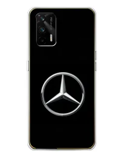 Чехол для Realme GT 5G с картинкой «Mercedes классический лого»