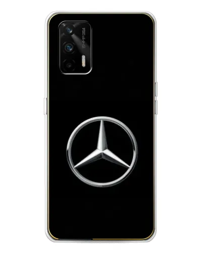 Чехол для Realme GT 5G с картинкой «Mercedes классический лого»