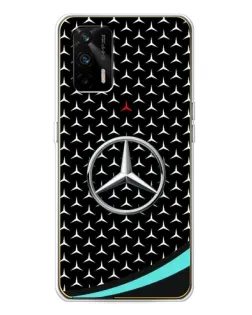 Чехол для Realme GT 5G с картинкой «Mercedes — бирюзовый акцент»