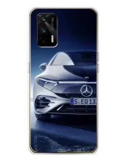 Чехол для Realme GT 5G с картинкой «Mercedes EQ — будущее»