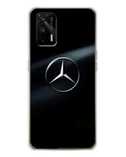 Чехол для Realme GT 5G с картинкой «Mercedes на металле» Чехол для Realme GT 5G с картинкой «Mercedes на металле»