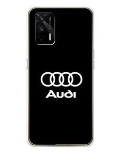 Чехол для Realme GT 5G с картинкой «Классическое лого Audi»