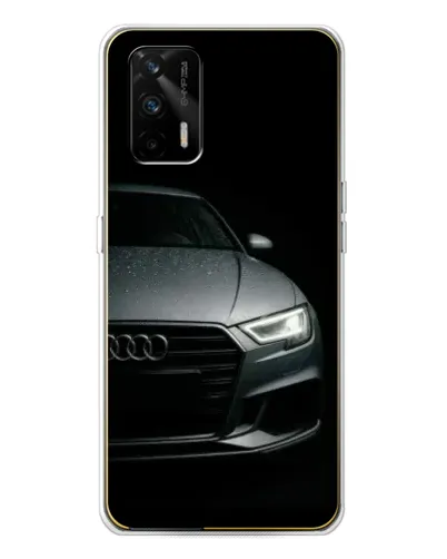 Чехол для Realme GT 5G с картинкой «Audi — детализация кузова» Чехол для Realme GT 5G с картинкой «Audi — детализация кузова»