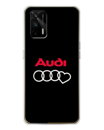 Чехол для Realme GT 5G с картинкой «Логотип Audi Heart» Чехол для Realme GT 5G с картинкой «Логотип Audi Heart»