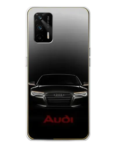 Чехол для Realme GT 5G с картинкой «Audi — градиентный контур» Чехол для Realme GT 5G с картинкой «Audi — градиентный контур»