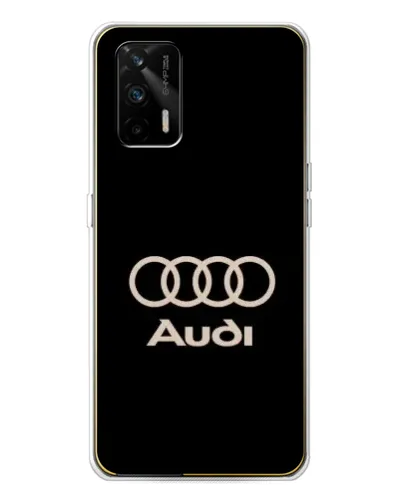 Чехол для Realme GT 5G с картинкой «Audi — золотой логотип» Чехол для Realme GT 5G с картинкой «Audi — золотой логотип»