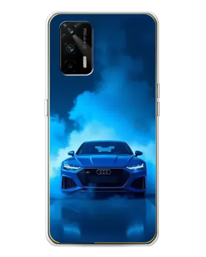 Чехол для Realme GT 5G с картинкой «Audi — голубая энергия» Чехол для Realme GT 5G с картинкой «Audi — голубая энергия»