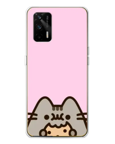 Чохол для Realme GT 5G з картинкою «Pusheen та печиво» Чохол для Realme GT 5G з картинкою «Pusheen та печиво»