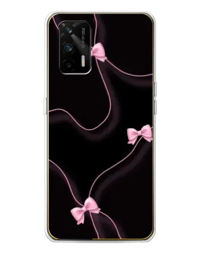 Чехол для Realme GT 5G с картинкой «Розовые ленты» Чехол для Realme GT 5G с картинкой «Розовые ленты»