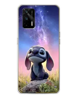 Чехол для Realme GT 5G с картинкой «Стич на рассвете» Чехол для Realme GT 5G с картинкой «Стич на рассвете»