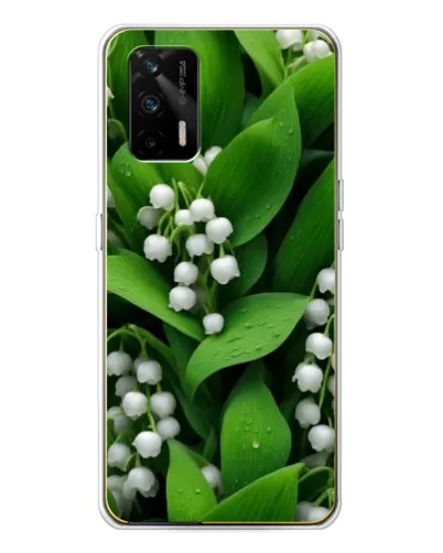 Чехол для Realme GT 5G с картинкой «Ландыши в зелени» Чехол для Realme GT 5G с картинкой «Ландыши в зелени»
