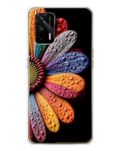 Чехол для Realme GT 5G с картинкой «Радужный цветок» Чехол для Realme GT 5G с картинкой «Радужный цветок»