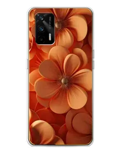 Чехол для Realme GT 5G с картинкой «Оранжевый макро цветок» Чехол для Realme GT 5G с картинкой «Оранжевый макро цветок»