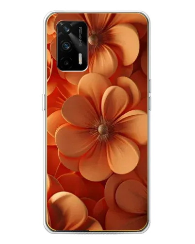 Чехол для Realme GT 5G с картинкой «Оранжевый макро цветок» Чехол для Realme GT 5G с картинкой «Оранжевый макро цветок»