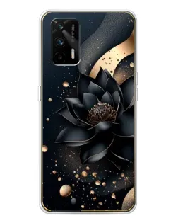 Чехол для Realme GT 5G с картинкой «Черный лотос» Чехол для Realme GT 5G с картинкой «Черный лотос»