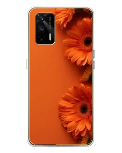 Чехол для Realme GT 5G с картинкой «Оранжевые герберы» Чехол для Realme GT 5G с картинкой «Оранжевые герберы»