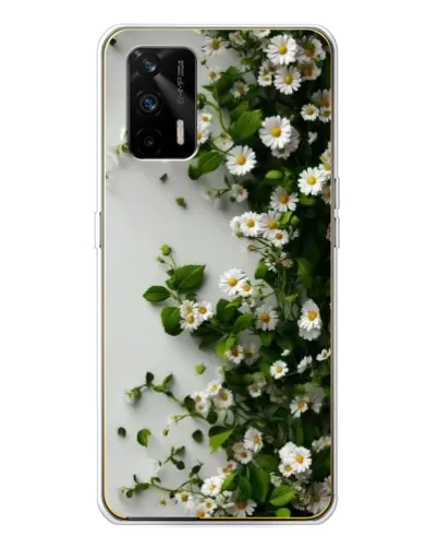Чехол для Realme GT 5G с картинкой «Ветка мелких белых цветов» Чехол для Realme GT 5G с картинкой «Ветка мелких белых цветов»