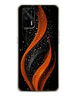 Чехол для Realme GT 5G с картинкой «Огненная звездная волна»