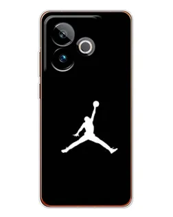 Чехол для Realme GT 7 с картинкой «Jordan Silhouette»