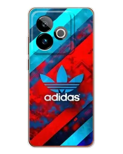 Чехол для Realme GT 7 с картинкой «Абстракция Adidas»