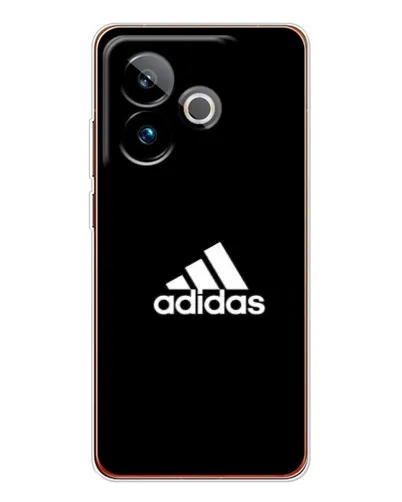 Чехол для Realme GT 7 с картинкой «Черная классика Adidas» Чехол для Realme GT 7 с картинкой «Черная классика Adidas»
