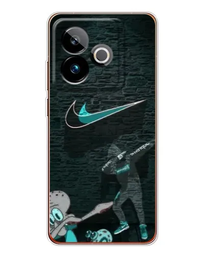 Чехол для Realme GT 7 с картинкой «Спортивный арт Nike»