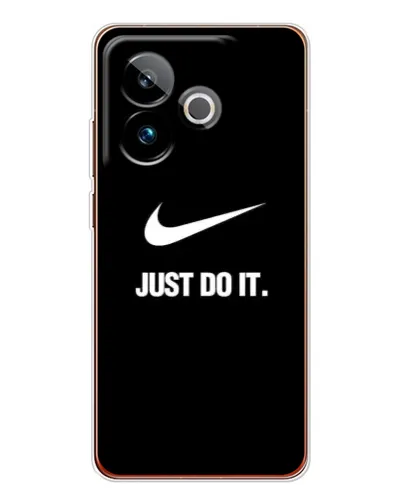 Чехол для Realme GT 7 с картинкой «Классический принт Nike»