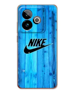 Чехол для Realme GT 7 с картинкой «Голубое дерево Nike»