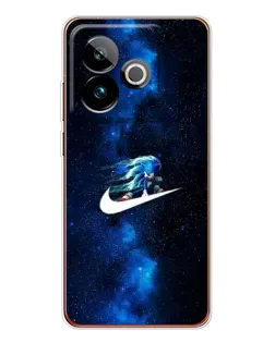 Чехол для Realme GT 7 с картинкой «Звездный путь Nike»