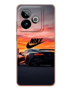 Чехол для Realme GT 7 с картинкой «Nike и суперкар»