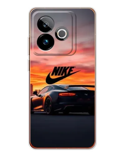 Чехол для Realme GT 7 с картинкой «Nike и суперкар»
