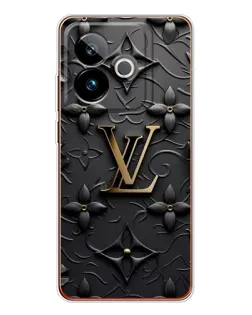 Чехол для Realme GT 7 с картинкой «Кожаная текстура LV» Чехол для Realme GT 7 с картинкой «Кожаная текстура LV»